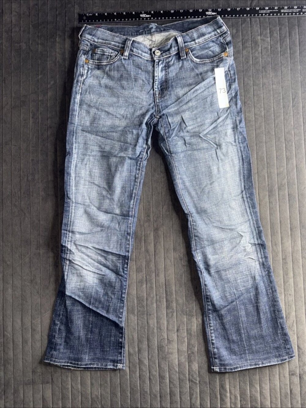 Seven 7 for All Mankind Bootcut Size 29 Women Dark Wash Blue